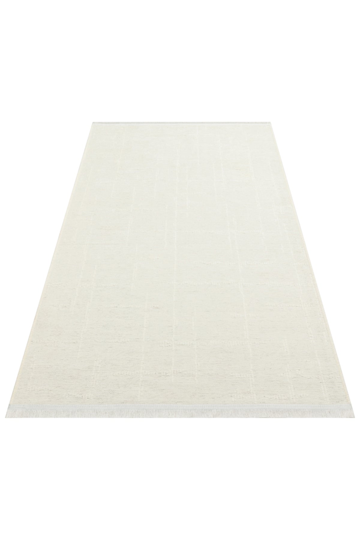 LESSI Beyaz Dokulu Kaymaz Yıkanabilir Tabanlı Kilim Şönil Pamuk Modern Salon Mutfak Koridor Halısı - Sarı