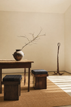 Siena Terra Hand-Woven Living Room Rug, Meticulously Crafted with Natural Bamboo and Wool Blend