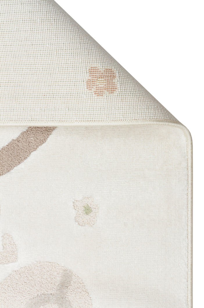 Picco Renkli Figürlü Yıkanabilir Hav Vermeyen Toz Tutmayan Yumuşak Dokulu Bebek, Çocuk Odası Halısı - Çok Renkli