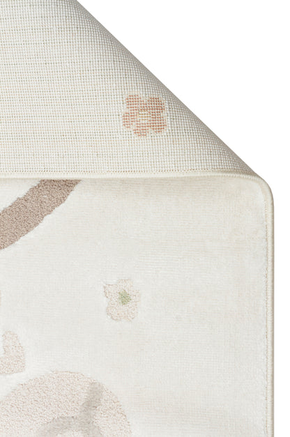 Picco Renkli Figürlü Yıkanabilir Hav Vermeyen Toz Tutmayan Yumuşak Dokulu Bebek, Çocuk Odası Halısı - Çok Renkli