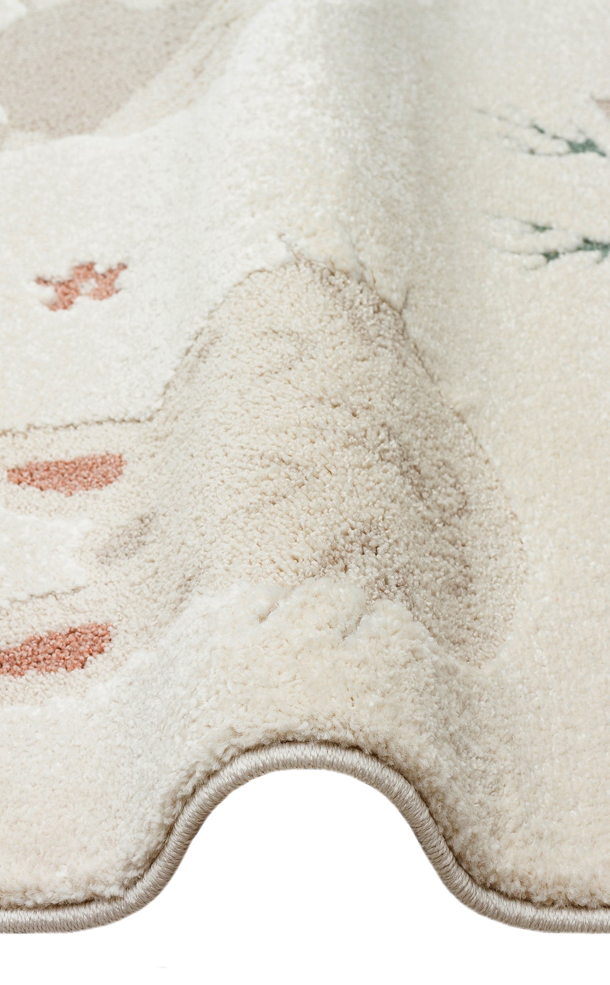 Petit Renkli Figürlü Toz Vermeyen Yumuşak Dokulu Makinede Yıkanabilir Bebek ve Çocuk Odası Halısı - Çok Renkli