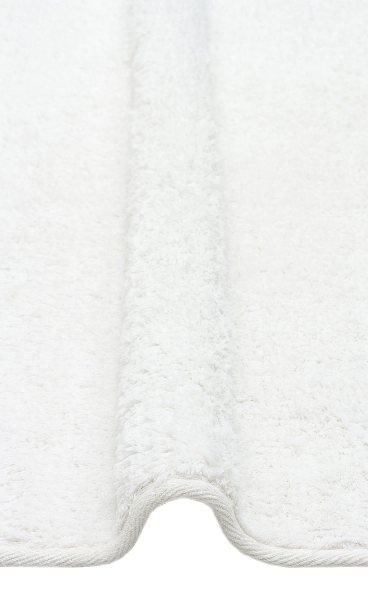 Bonny Plain White Round Minimalist Washable Non-Slip Soft Surface Children's Room Rug - Silver