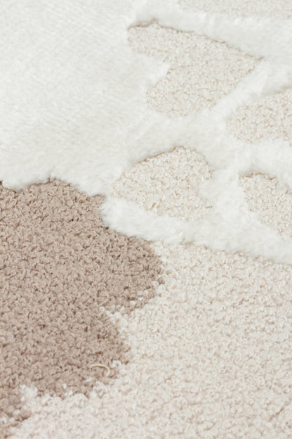 Picco Renkli Figürlü Yıkanabilir Hav Vermeyen Toz Tutmayan Yumuşak Dokulu Bebek, Çocuk Odası Halısı - Çok Renkli