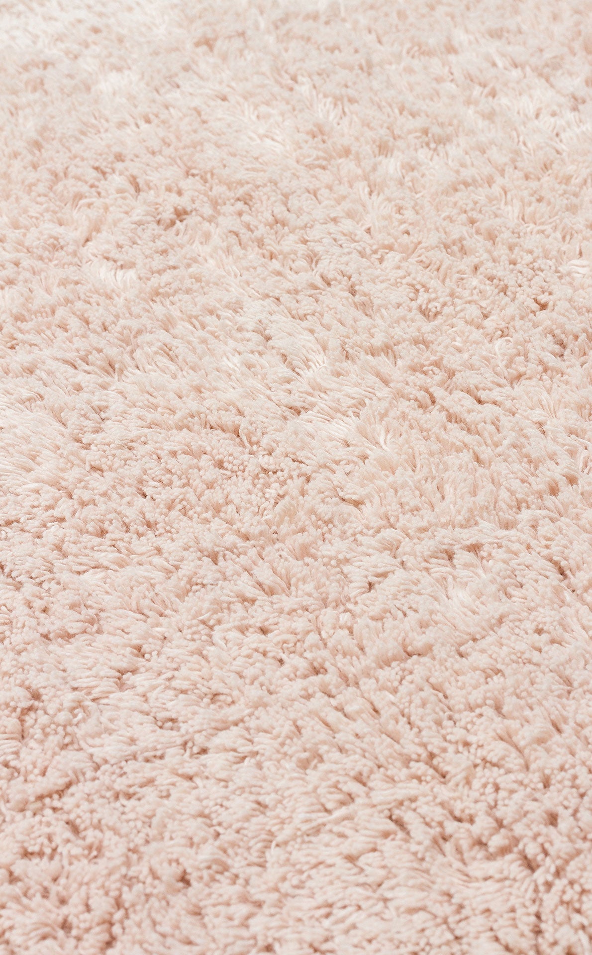 Bonny Plain Beige Minimalist Washable Non-Slip Soft Surface Children's Room Rug - Pink