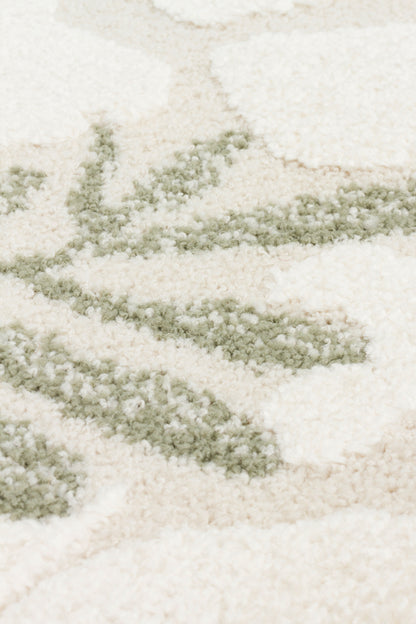 Petit Hayvan Figürlü Toz Vermeyen Yumuşak Dokulu Makinede Yıkanabilir Bebek ve Çocuk Odası Halısı - Pembe