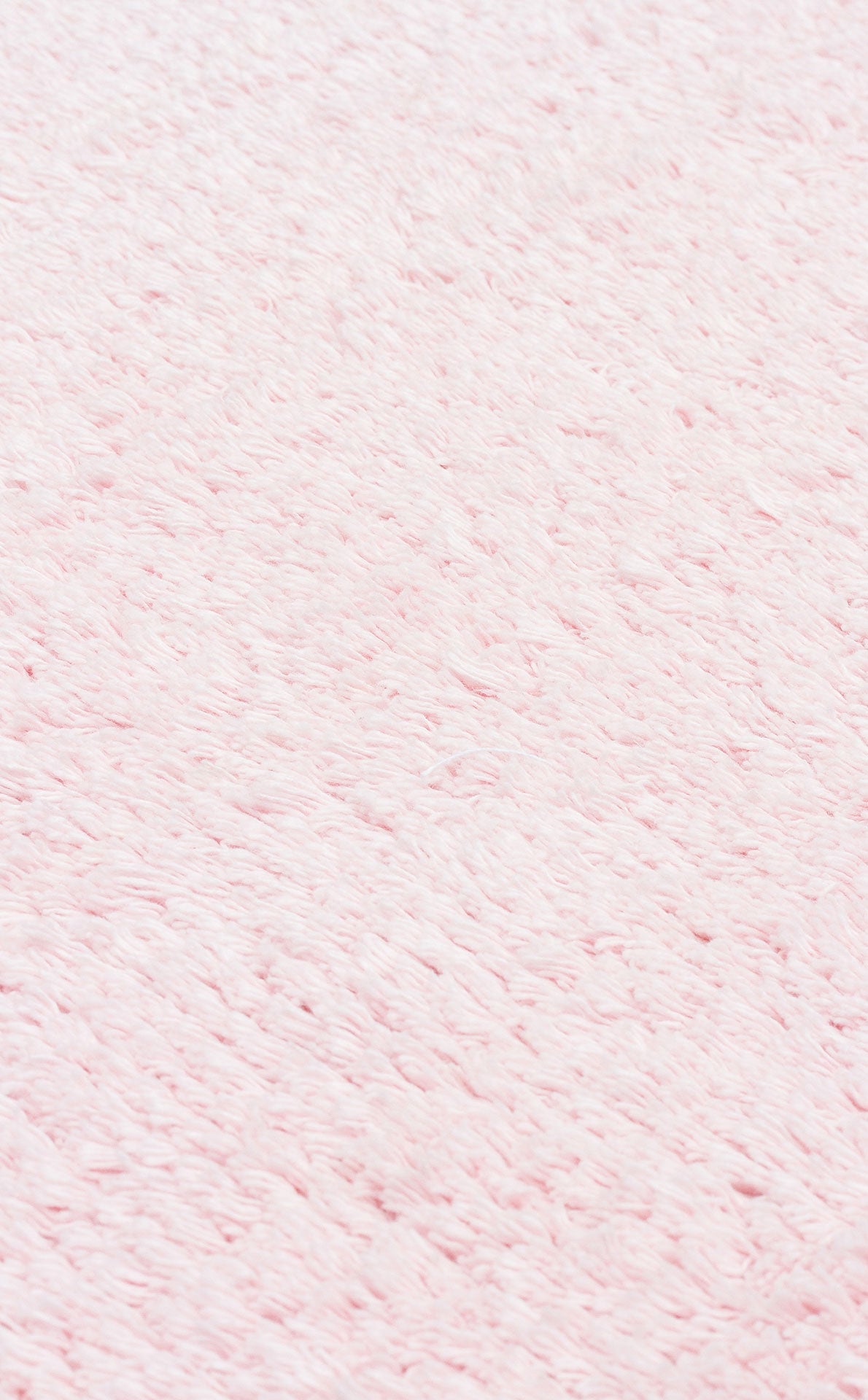 Bonny Plain Pink Round Minimalist Washable Non-Slip Soft Surface Kids Room Rug - Red