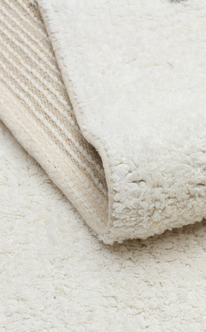 Bonny Gökkuşağı Desenli Yıkanabilir Kaydırmaz Taban Yumuşak Yüzeyli Çocuk Odası Halısı - Sarı