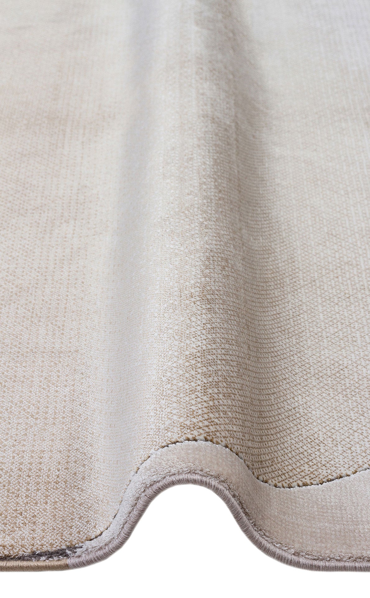 Riviera Modern Oval Geometrik Desenli Krem Siyah Altın Rengi Viskon Polyester Şık Salon Halısı