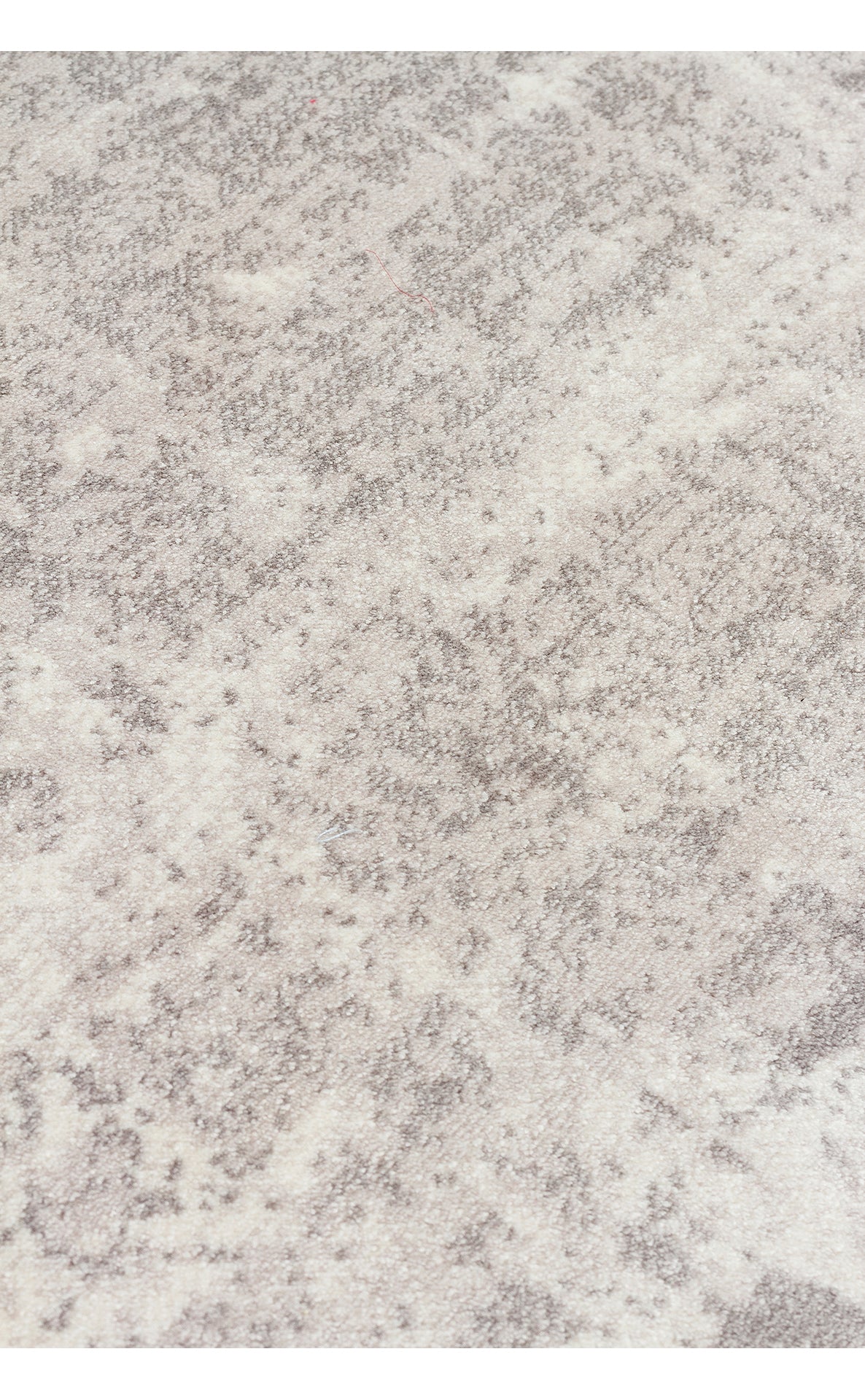 Riviera Modern Geometrik Desenli Krem Gri Viskon Polyester Minimal Şık Yatak Odası Salon Halısı