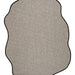 Sisalo Morfea Amorphous Cut Jute Look Sisal Carpet Robot Vacuum Compatible Modern Carpet - Grey