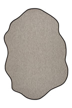 Sisalo Morfea Amorphous Cut Jute Look Sisal Carpet Robot Vacuum Compatible Modern Carpet - Grey