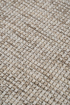 Sisalo Morfea Amorphous Cut Jute Look Sisal Carpet Robot Vacuum Compatible Modern Carpet - Grey