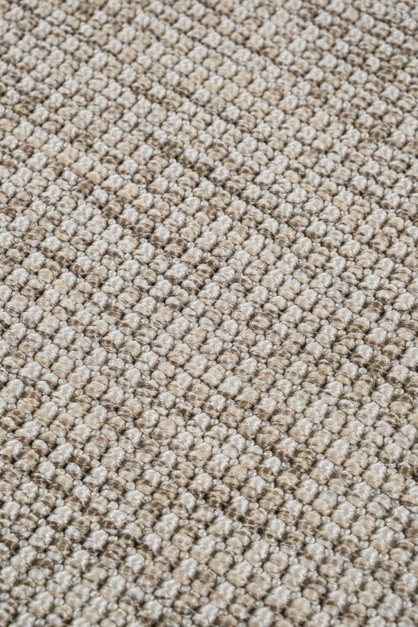 Sisalo Morfea Amorf Kesim Jüt Görünümlü Sisal Halı Robot Süpürge Uyumlu Modern Halı - Gri