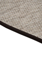 Sisalo Morfea Amorphous Cut Jute Look Sisal Carpet Robot Vacuum Compatible Modern Carpet - Grey