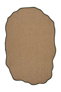 Sisalo Morphea Amorphous Sisal Rug Natural Textured Modern Scandinavian Design Beige Rug - Beige
