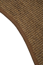 Sisalo Morfea Natural Sisal Rug Asymmetrical Amorphous Design Living Room Hallway Kitchen Rug - Multi-color