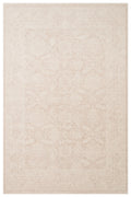 Antique Persian Vintage Classic Cream Ethnic Motif Polyester Authentic Hallway Kitchen Living Room Rug