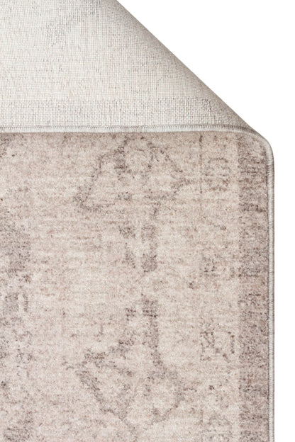 Antik Pers Vintage Klasik Gri Etnik Motifli Retro Polyester Modern Desenli Otantik Salon Halısı