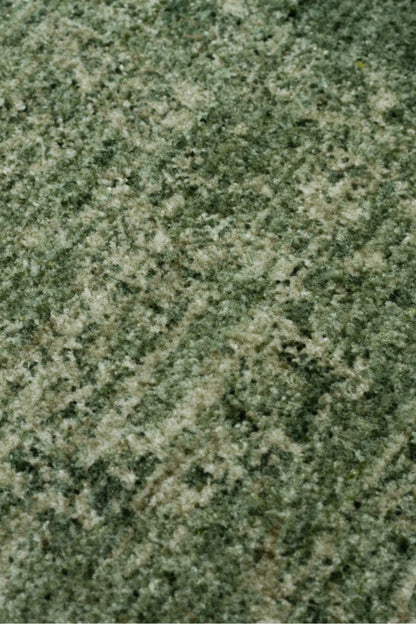 Antik Pers Vintage Klasik Yeşil Etnik Motifli Retro Polyester Modern Desenli Otantik Salon Halısı