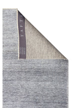 Atlas Series Carpet, Light Grey, Minimal Fringed, Lyocell Textured, Special Loom-Made Living Room Rug