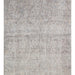 Atlas Series Carpet Anthracite Bronze Uşak Pattern Fringed Lyocell Textured Special Loom Living Room Carpet