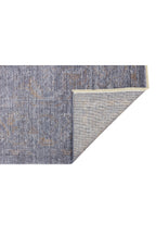 Atlas Series Rug, Grey Bronze, Uşak Pattern, Fringed, Lyocell Textured, Special Loom-Made Living Room Rug