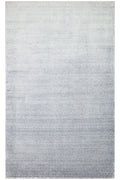 Atlas Series Carpet Blue Grey Minimal Fringed Lyocell Textured Special Loom Living Room Carpet