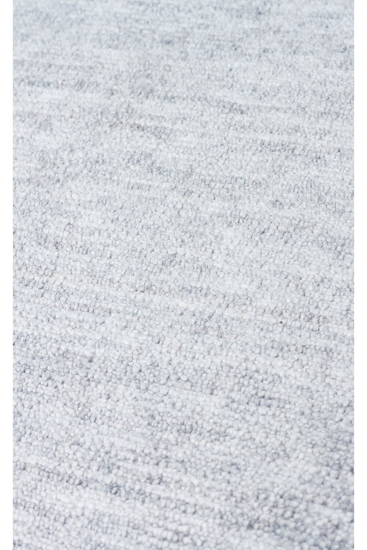 Atlas Serisi Halı Mavi Gri Minimal Saçaklı Lyocell Dokulu Özel Tezgah Salon Halısı