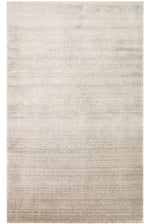 Atlas Series Carpet, Mink, Minimal Fringed, Lyocell Textured, Special Loom-Made Living Room Rug