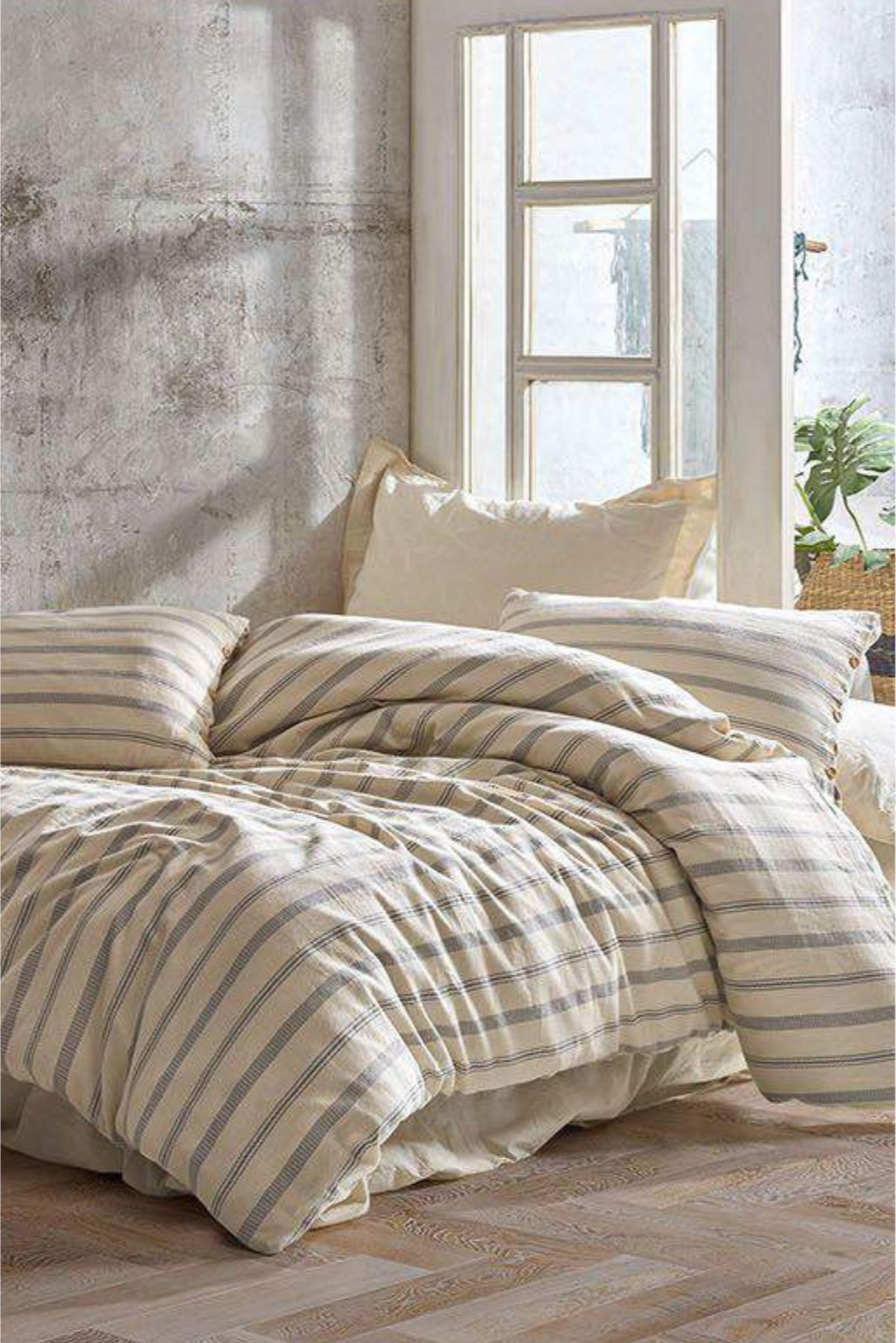 Double 100% Natural All Cotton High Quality Breathable Duvet Cover Set 200x220 Solaris