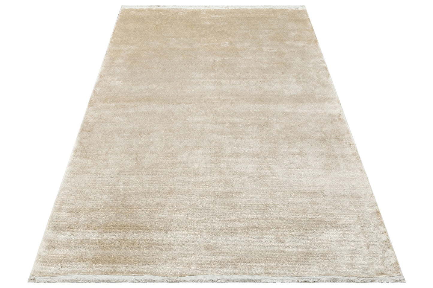 Plain Stone Gray Color Bamboo Uşak Carpet Produced by Hand on Special Looms Special Living Room Carpet