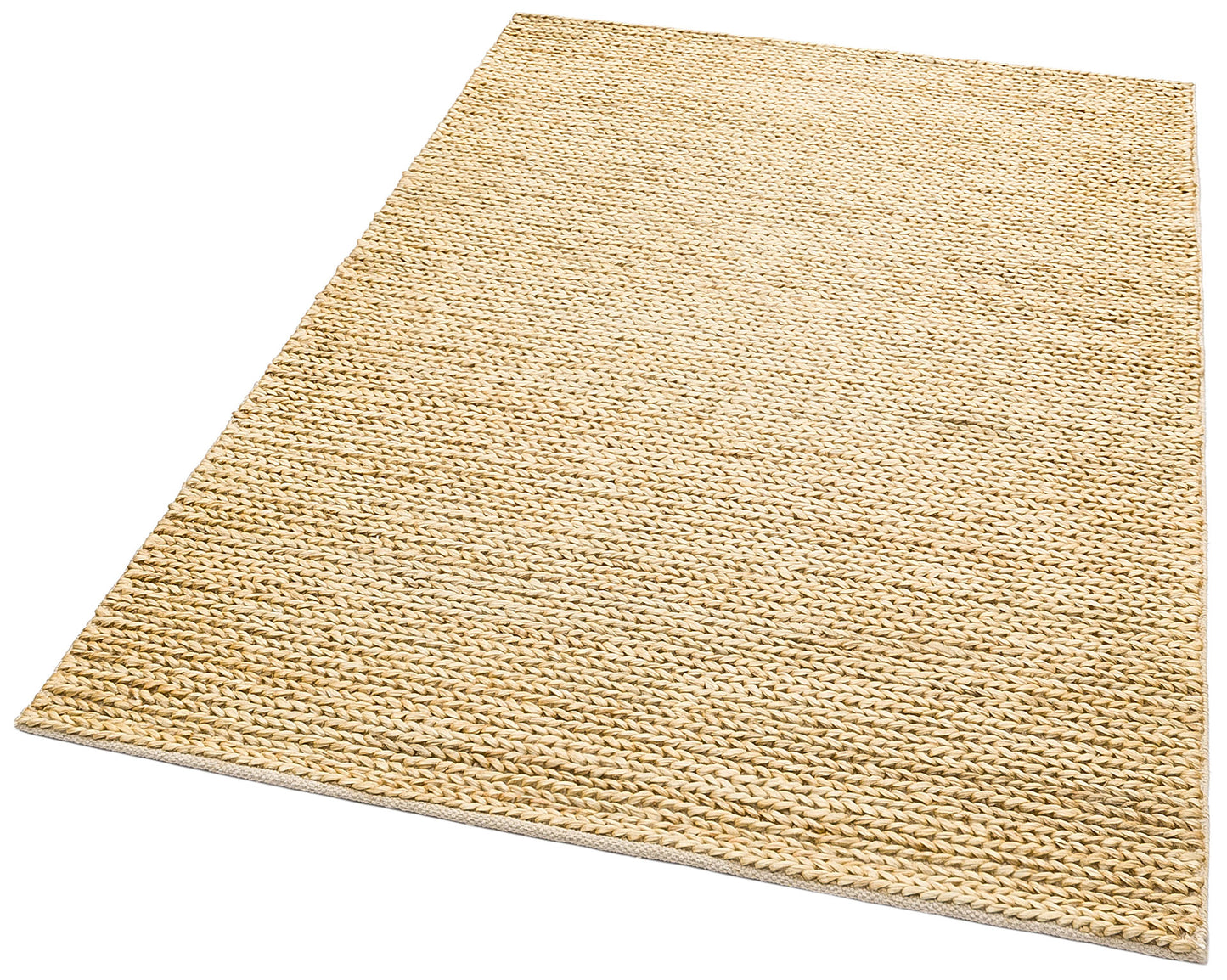 Durable Knitted Real Natural Natural Handmade Jute Wicker Carpet Made from Hand-Woven Jute Fibers