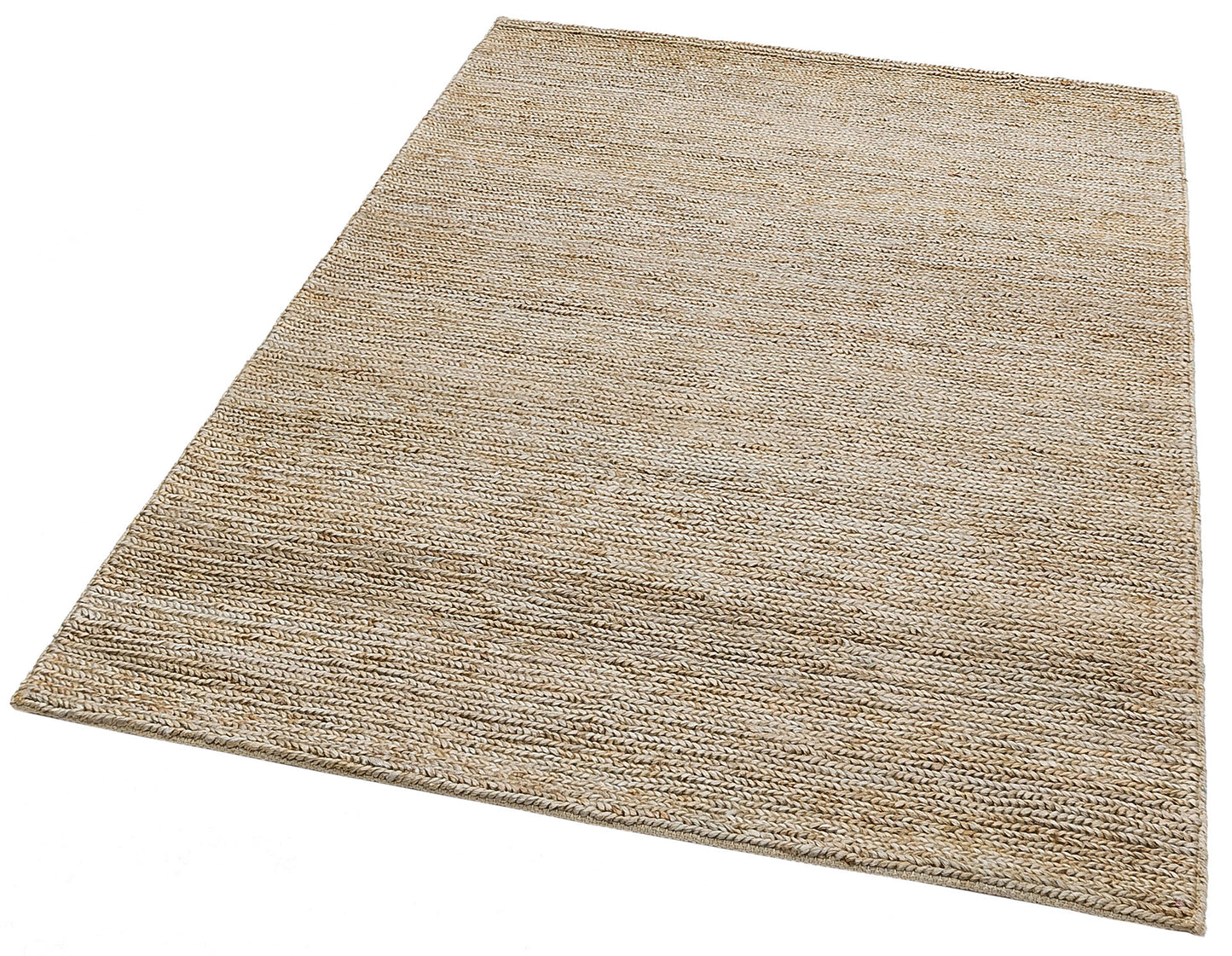 Durable Knitted Real Natural Natural Handmade Jute Wicker Carpet Made from Hand-Woven Jute Fibers