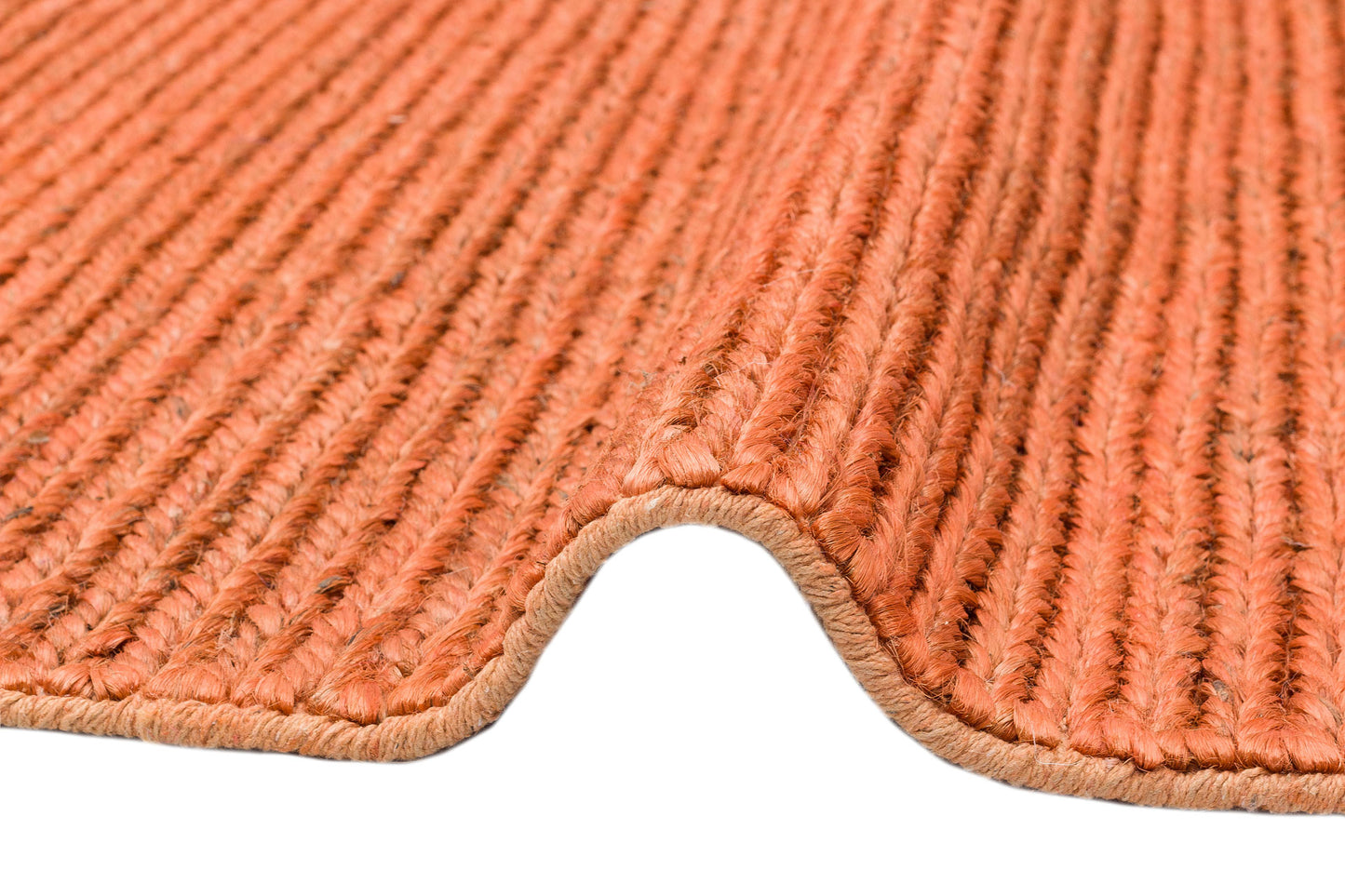 Durable Knitted Real Natural Natural Handmade Jute Wicker Carpet Made from Hand-Woven Jute Fibers