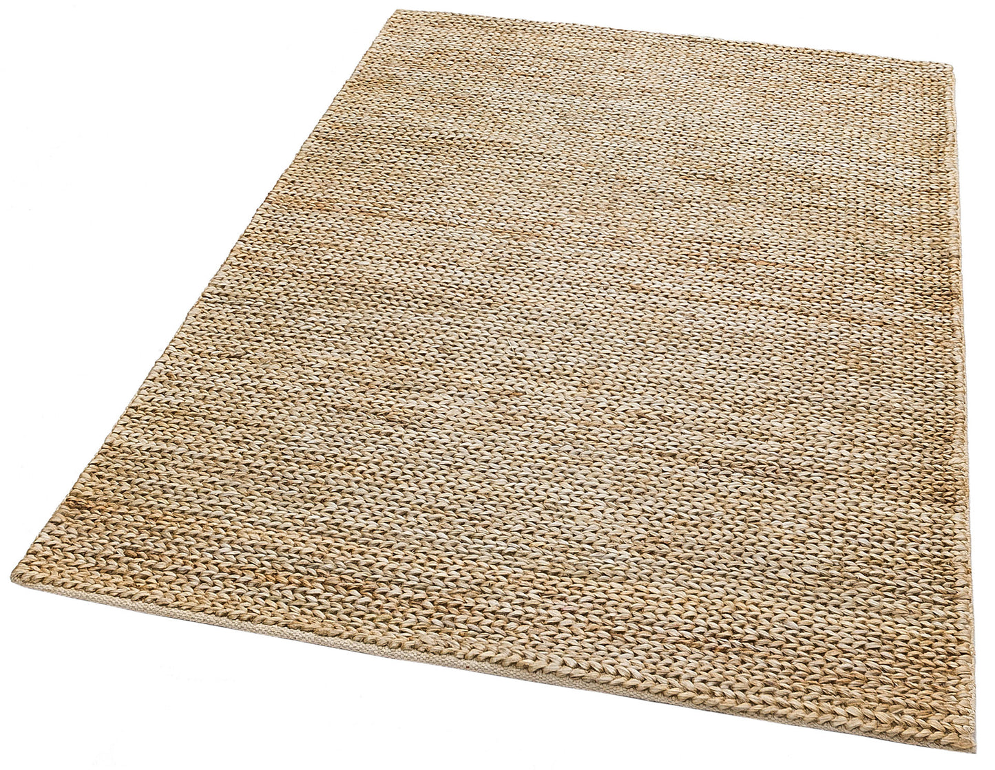 Durable Knitted Real Natural Natural Handmade Jute Wicker Carpet Made from Hand-Woven Jute Fibers