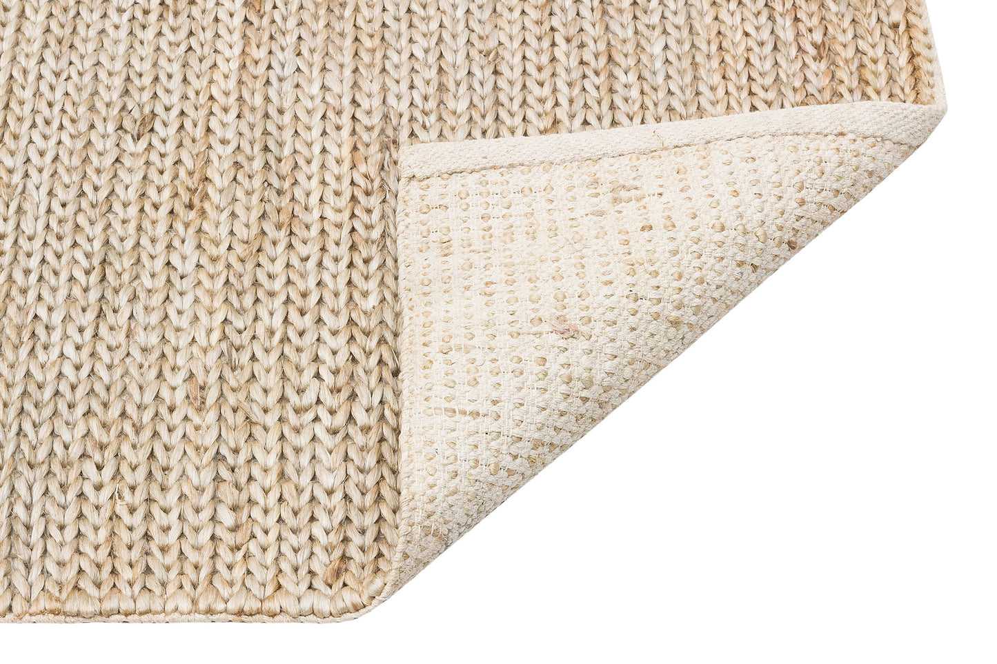 Durable Knitted Real Natural Natural Handmade Jute Wicker Carpet Made from Hand-Woven Jute Fibers