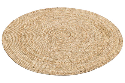 Durable Knitted Real Natural Natural Handmade Jute Wicker Carpet Made from Hand-Woven Jute Fibers