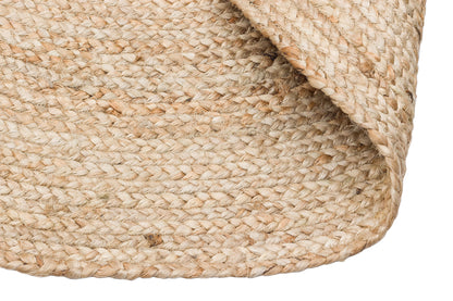 Durable Knitted Real Natural Natural Handmade Jute Wicker Carpet Made from Hand-Woven Jute Fibers