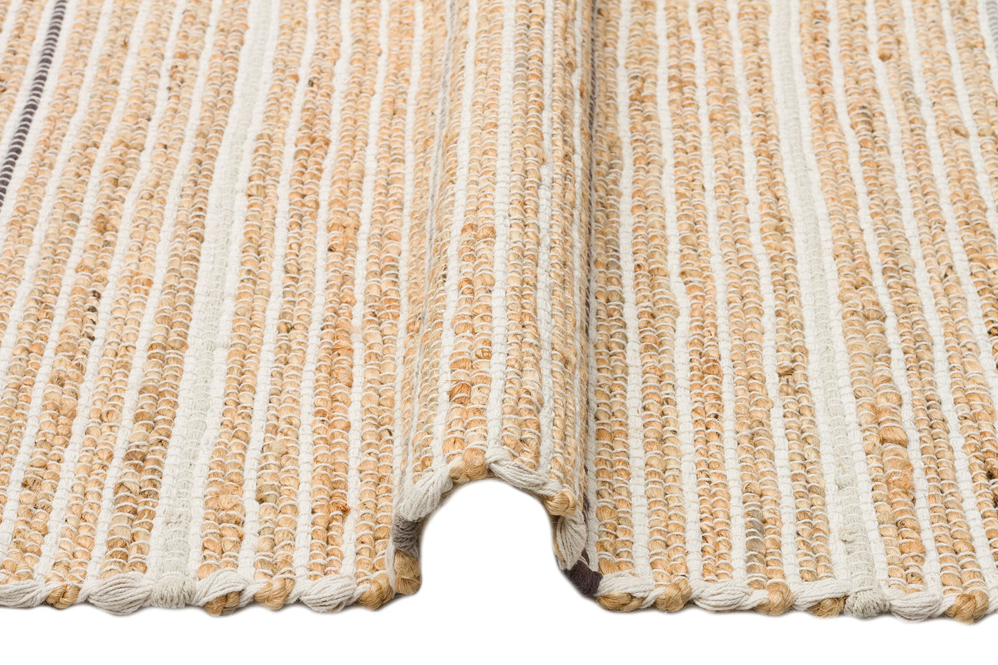 Durable Knitted Real Natural Natural Handmade Jute Wicker Carpet Made from Hand-Woven Jute Fibers