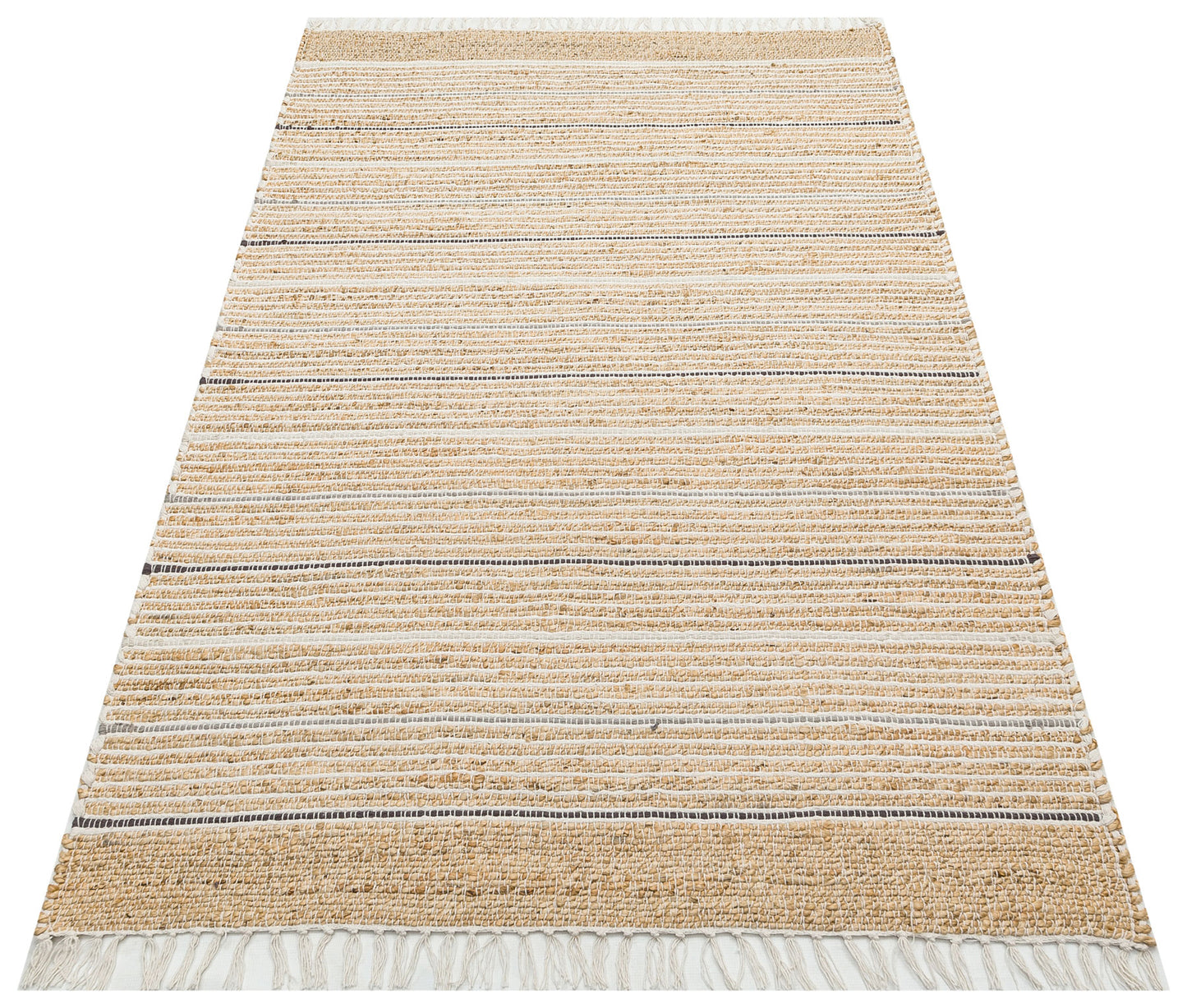 Durable Knitted Real Natural Natural Handmade Jute Wicker Carpet Made from Hand-Woven Jute Fibers