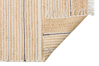 Durable Knitted Real Natural Natural Handmade Jute Wicker Carpet Made from Hand-Woven Jute Fibers