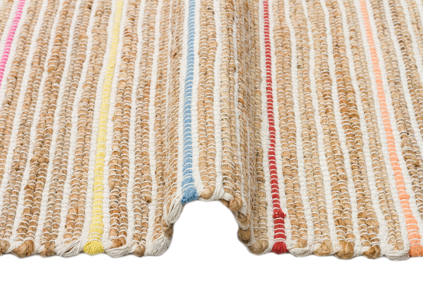 Durable Knitted Real Natural Natural Handmade Jute Wicker Carpet Made from Hand-Woven Jute Fibers