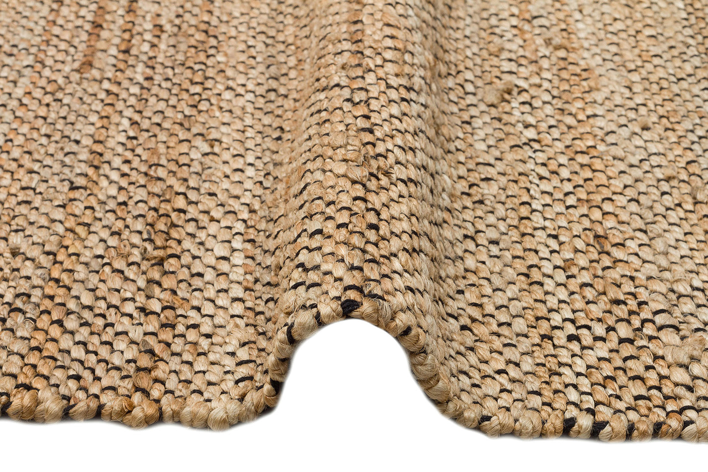 Durable Knitted Real Natural Natural Handmade Jute Wicker Carpet Made from Hand-Woven Jute Fibers