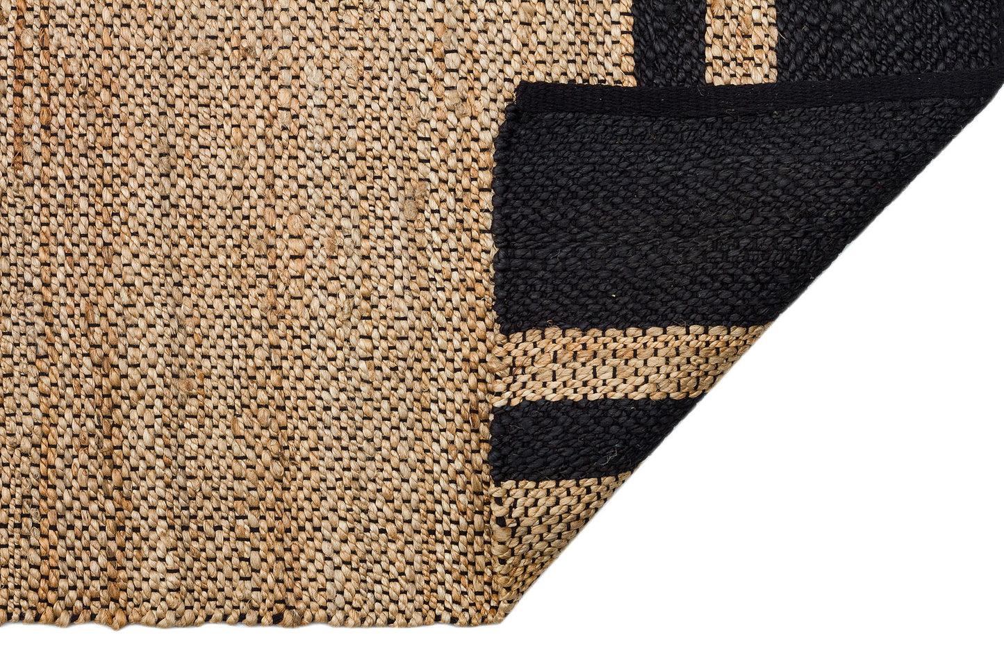 Durable Knitted Real Natural Natural Handmade Jute Wicker Carpet Made from Hand-Woven Jute Fibers