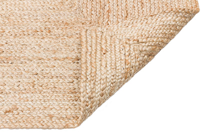 Durable Knitted Real Natural Natural Handmade Jute Wicker Carpet Made from Hand-Woven Jute Fibers