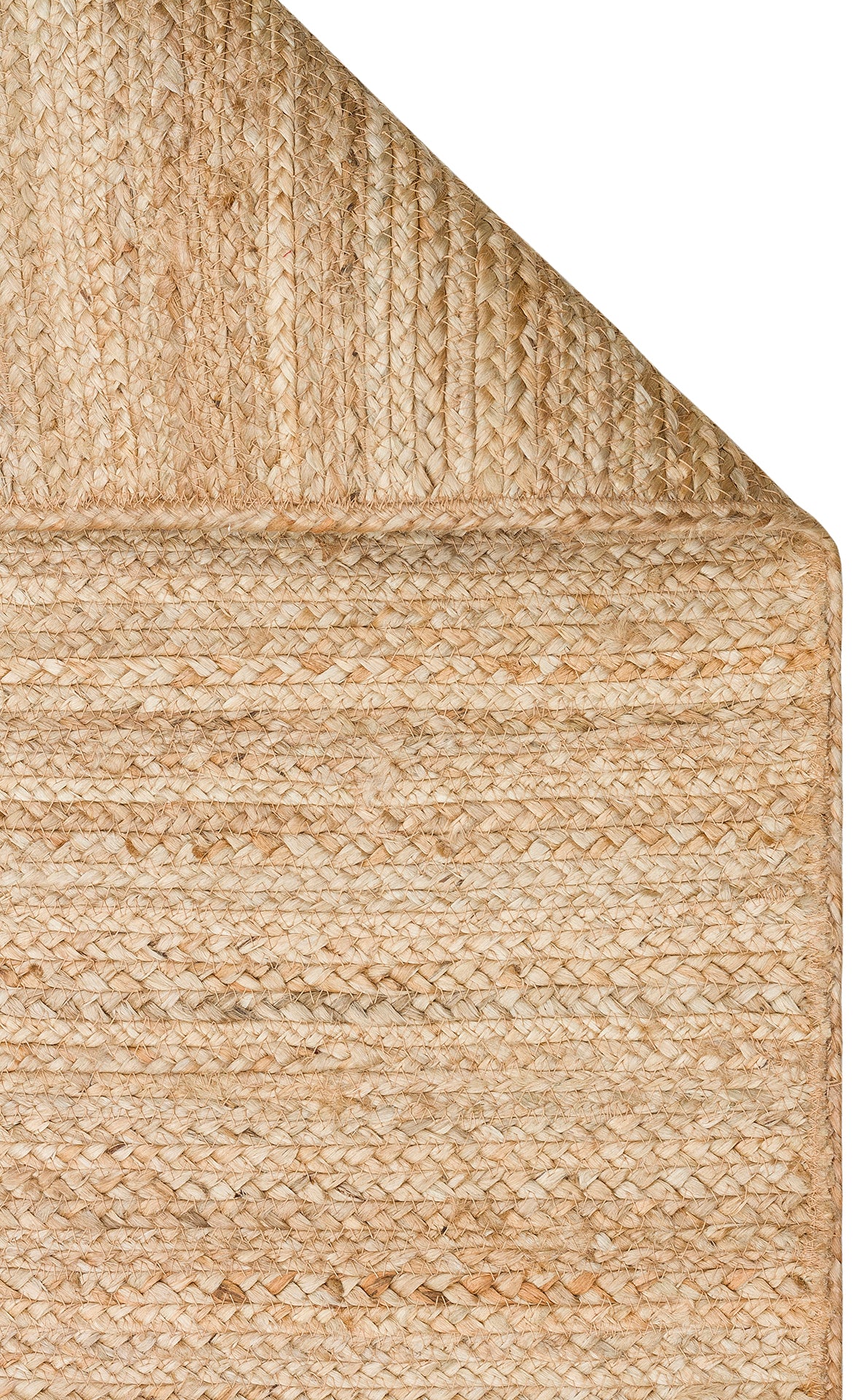 Durable Knitted Real Natural Natural Handmade Jute Wicker Carpet Made from Hand-Woven Jute Fibers