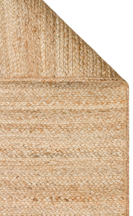 Durable Knitted Real Natural Natural Handmade Jute Wicker Carpet Made from Hand-Woven Jute Fibers