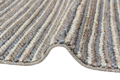 Durable Knitted Real Natural Natural Handmade Jute Wicker Carpet Made from Hand-Woven Jute Fibers