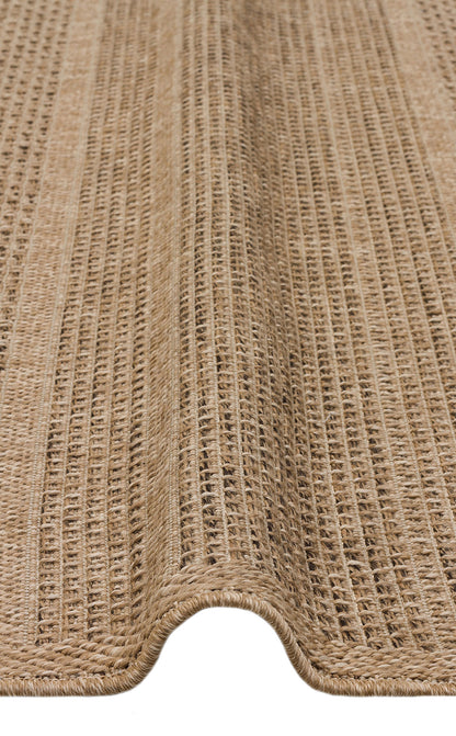 Sunlight and Water Resistant Sisal Jute Wicker Carpet with Natural Jute Appearance Suitable for Garden Use