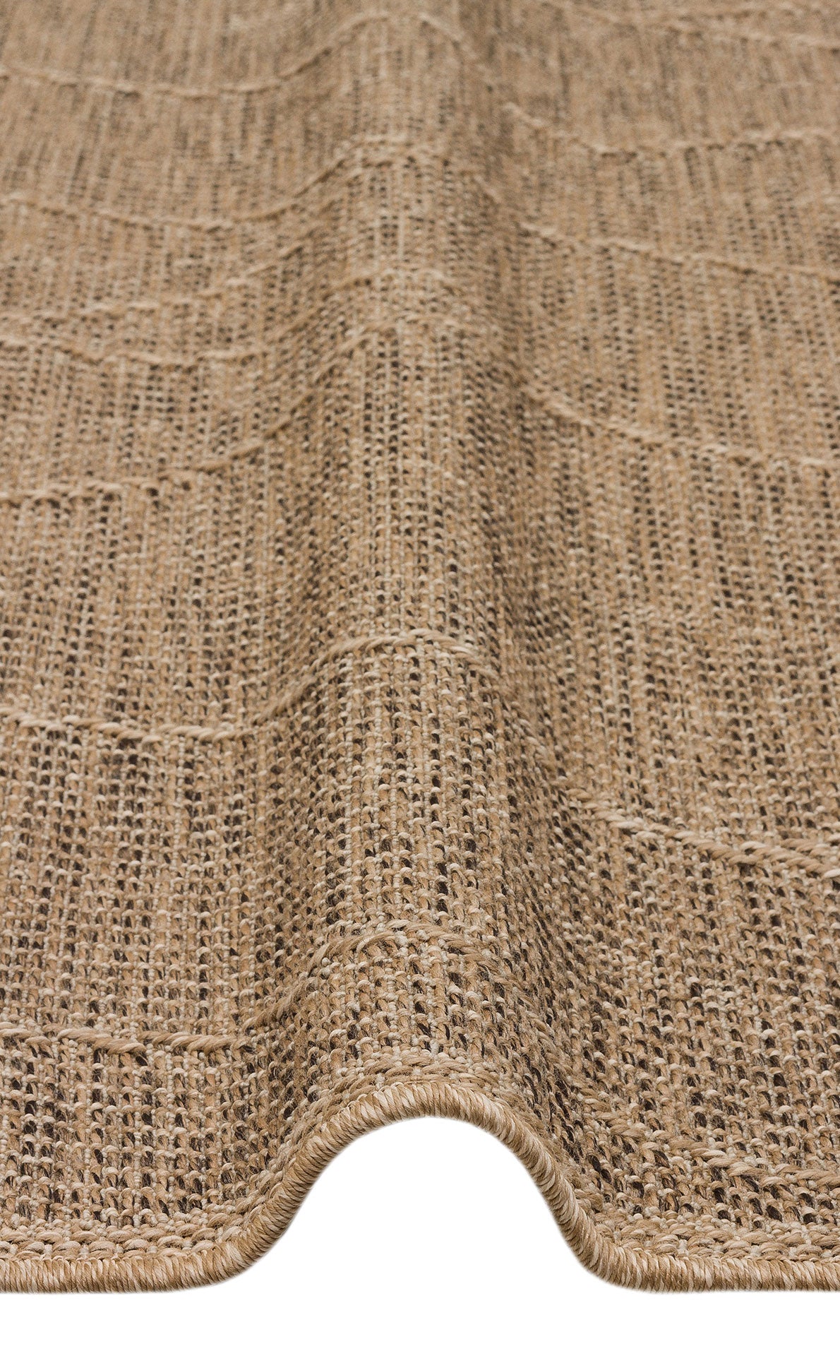 Sunlight and Water Resistant Sisal Jute Wicker Carpet with Natural Jute Appearance Suitable for Garden Use